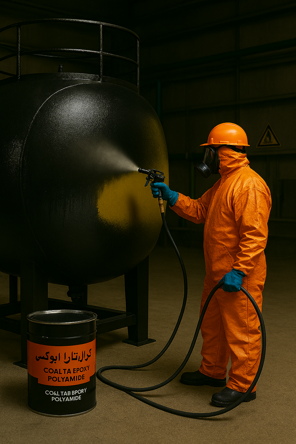 رنگ کولتار اپوکسی پلی آمید